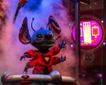 Stitch as he appears in the attraction