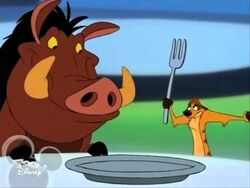 Timon and Pumbaa in House of Mouse