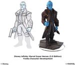 Yondu DI2.0 Concept Art and Figurine