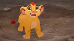 Kion as a younger cub