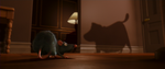 Dug's shadow in Ratatouille