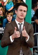 Dylan Minnette at premiere of Alexander and the Terrible, Horrible, No Good, Very Bad Day in October 2014.