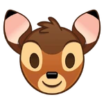 Bambi's emoji for Disney Emoji Blitz