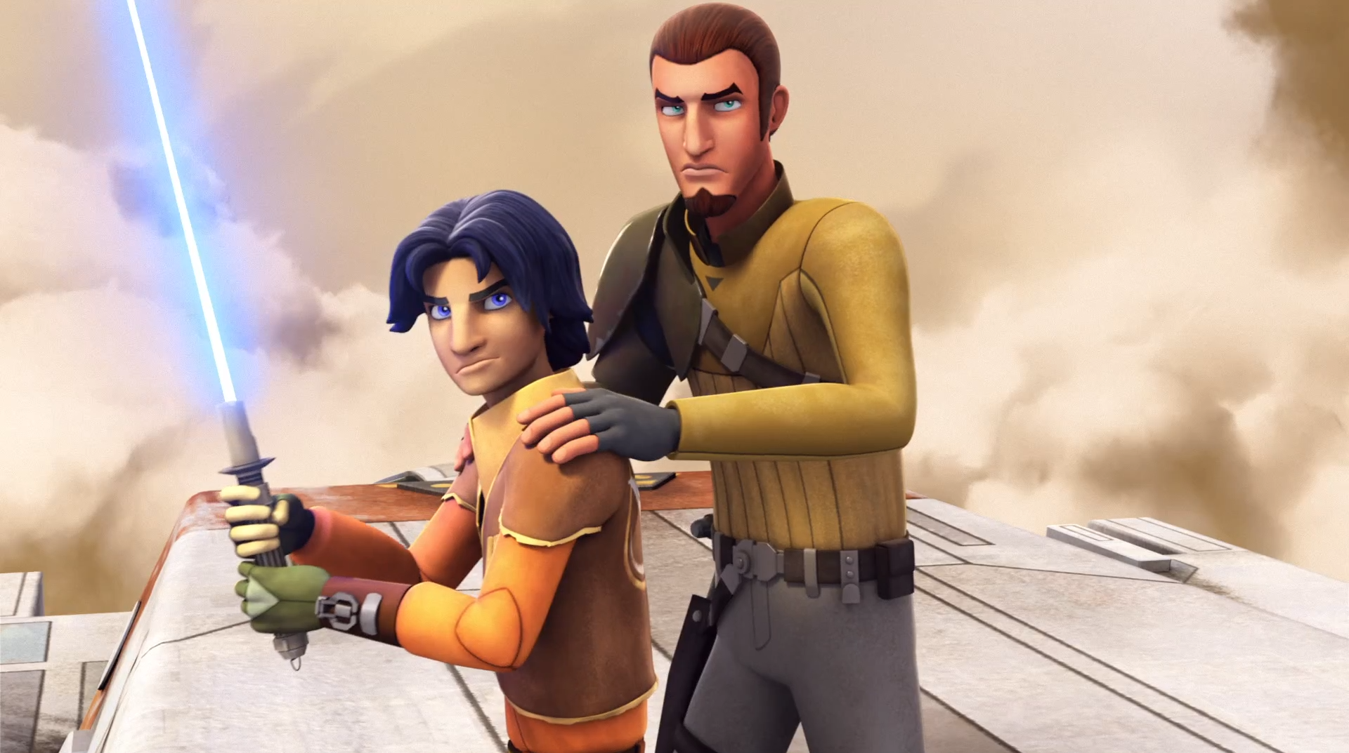 Kanan Jarrus Cameo Star Wars The Clone Wars Season 7 Episode 9  Opening/Introduction 