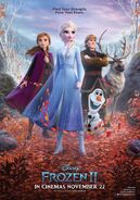 Frozen 2 british poster