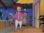 Peg With Umbrella