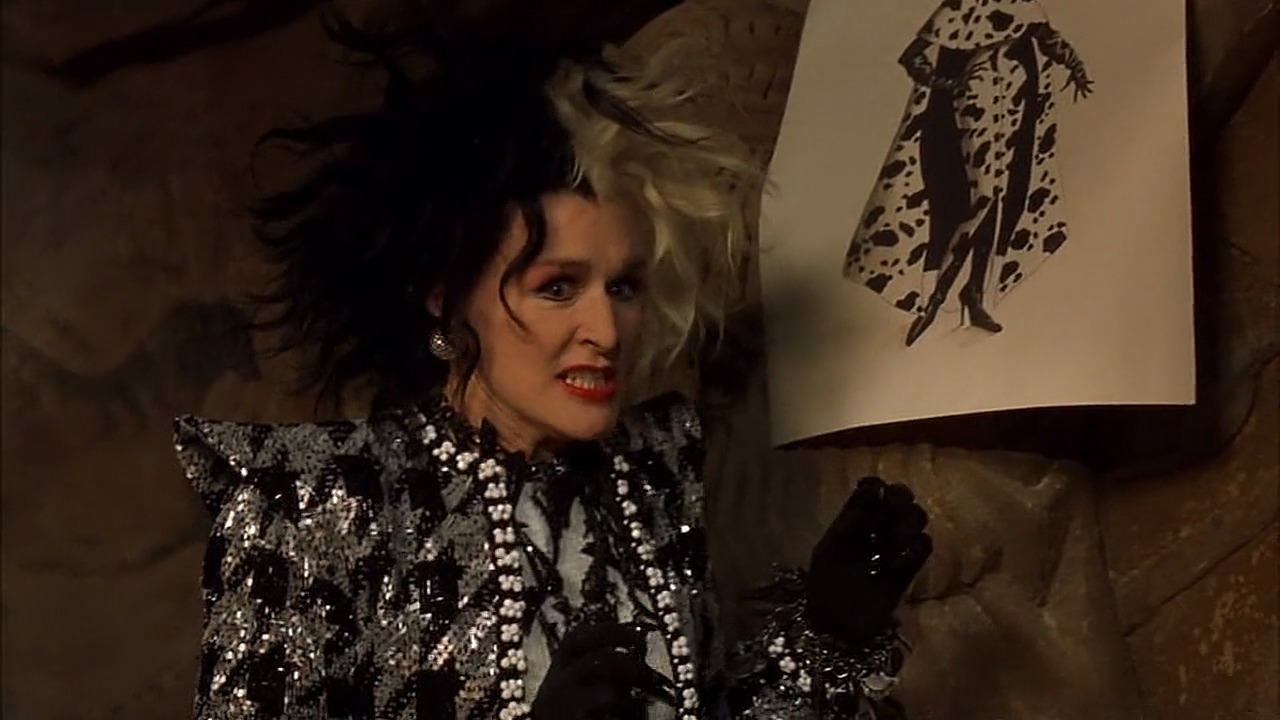 The Gorgeous Cruella de Vil Costumes That Made Glenn Close Nearly