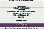 Datasheet for the Russian airing of the episode