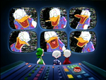 Donald, Huey, Dewey and Louie in the opening.