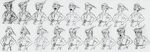 Peter Pan expressions by Milt Kahl.