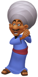 The Peddler as he appears in Kingdom Hearts series.