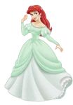 Ariel in Disney Parks Gown