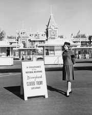 Disneyland's closure on , , in reaction to the assassination of President John F. Kennedy.