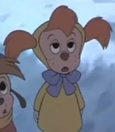 Meisje in Mickey's Once Upon a Christmas