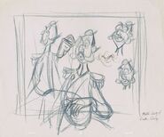 Grand Duke sketches by Milt Kahl.