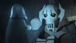 Grievous talks to Palpatine - LEGO Star Wars Terrifying Tales