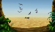 Vultures as seen in The Lion King 1&frac12;