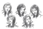 Descendants: Wicked World expression sheet