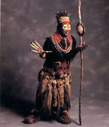 Tsidii le Loka as Rafiki in the musical's original cast