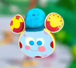 Toodles with his gofler's hat on