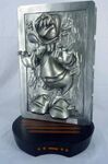 Donald Duck as Han Solo frozen in Carbonite figurine