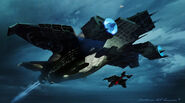 Helicarrier Avengers Concept Art 2