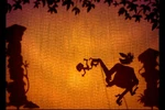 King Louie shadow puppet at the beginning