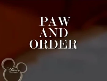 Paw and Order B&W