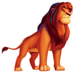 Adult Simba (The Lion King; The Lion King II: Simba's Pride; The Lion King 1½)