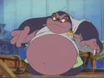 Jumba's giant belly