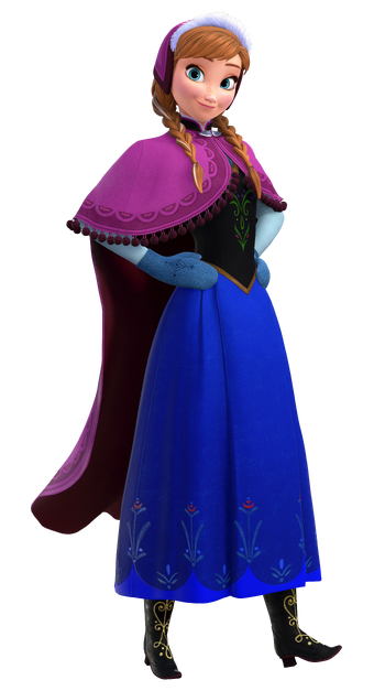 anna winter dress frozen