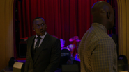 Luke Cage and Cottonmouth confront each other