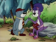 Ernest proposes to his future bride.