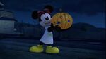 Mickey wearing his Halloween costume in the episode The Haunted Hot Rod