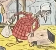 Miss Turkey in the Uncle Remus comics.