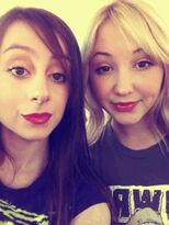 With BFF Allisyn Ashley Arm