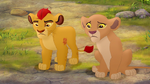 Kion and Kiara remember Aminifu