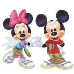 Minnie Mouse hold hand Mickey Mouse