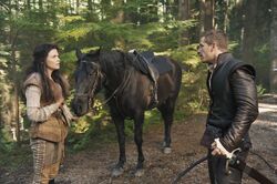 Once Upon a Time - 1x03 - Snow Falls - Photography - Snow White and Prince Charming