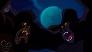 Kerchak and Tublat facing off