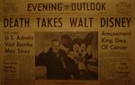 Walt Disney's Obituary