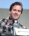 Armie Hammer speaks at the 2015 San Diego Comic Con.