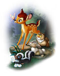 Bambi character art