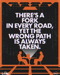 Fork in Every Road - Loki Poster