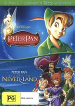 Peter Pan and Return to Never Land 3-Disc AU DVD