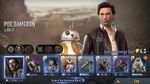 Poe Dameron in Star Wars: Force Arena.