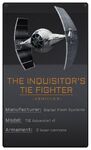 The Inquisitor's TIE Fighter 2