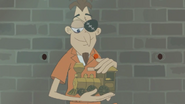 Doof-2 in his prison cell