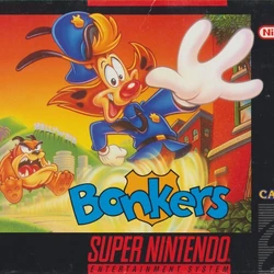 ボンカーズ　スーパーファミコン　Disney Disney's Bonkers - ボンカーズ ハリウッド大作戦! (Quick