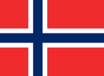 The flag of Norway